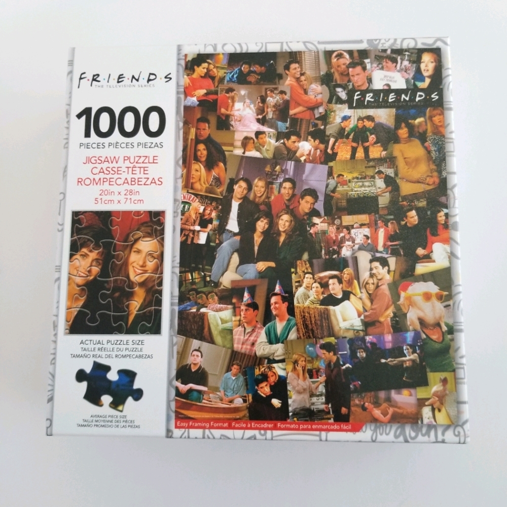 Friends 1000 Piece Jigsaw Puzzle